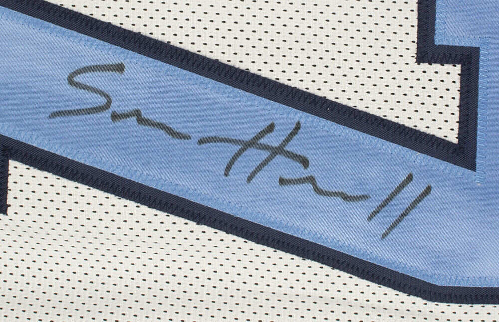 Sam Howell Signed North Carolina Tar Heels Jersey (JSA COA) 2021 Jr Quarterback