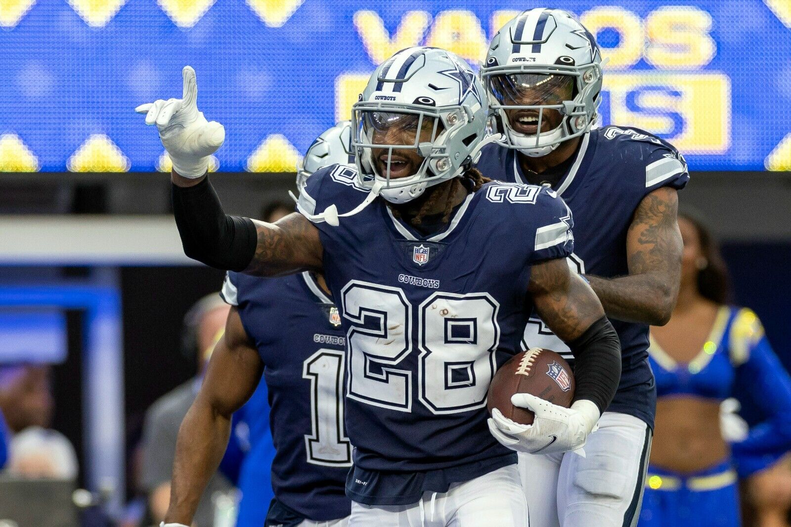 Malik Hooker Signed Dallas Cowboys Jersey (Players Ink) 2014 NCAA National Champ