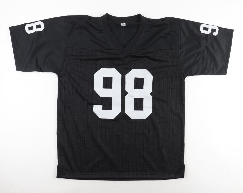 Maxx Crosby Signed Las Vegas Raiders Jersey (JSA) 2019 4th Round Pick Def. End