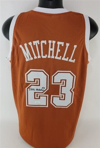 Dillon Mitchell Signed Texas Longhorns Jersey (JSA COA) Freshman Small Forward