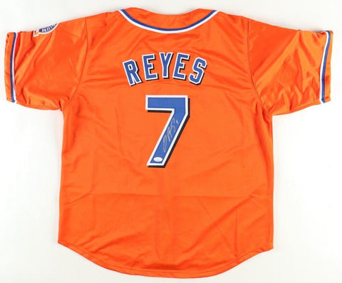 Jose Reyes Signed New York Mets Jersey (JSA COA) 4xAll Star Shortstop