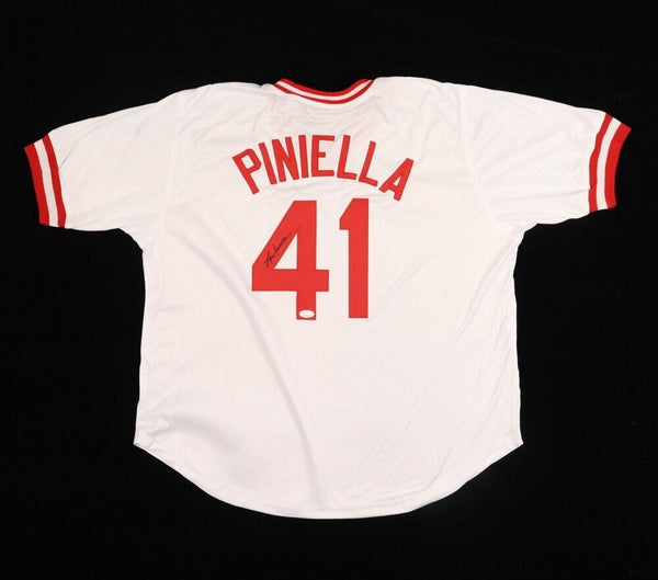 Lou Piniella Signed Jersey (JSA)