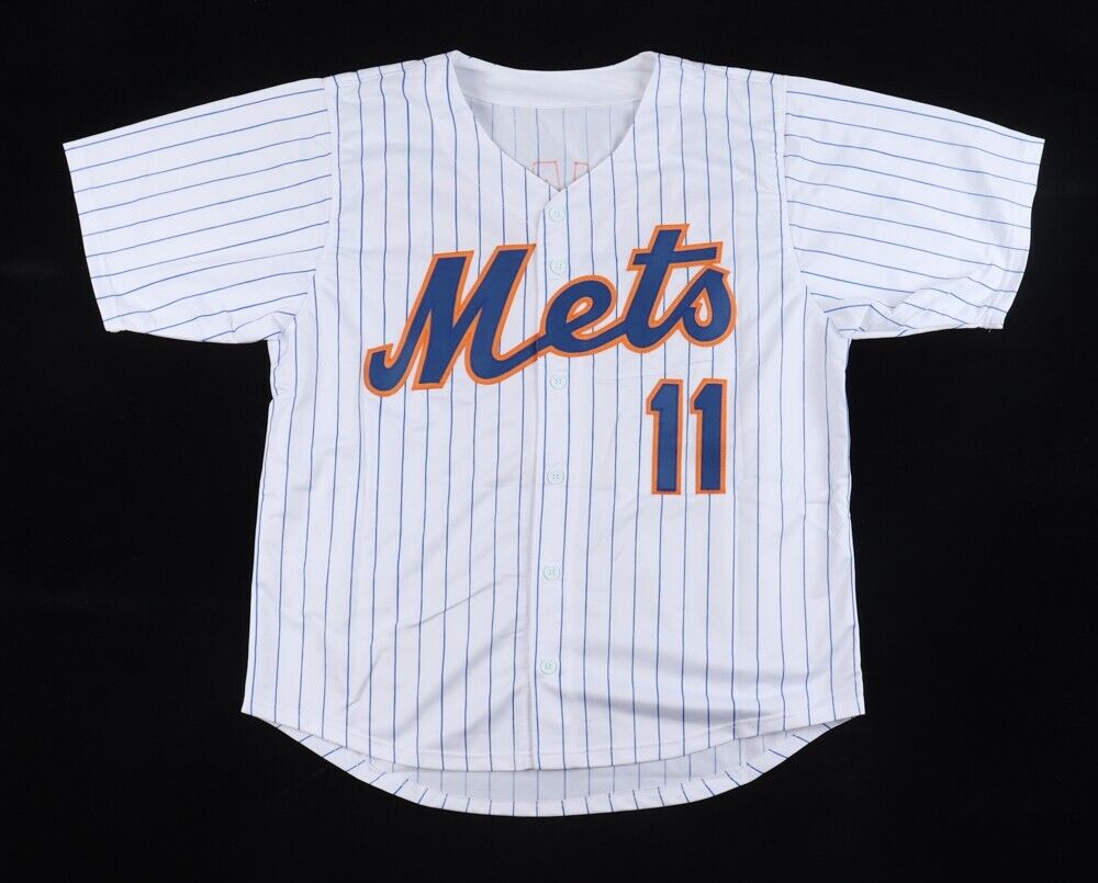 Buck Showalter Signed New York Mets Jersey (Beckett) 2022 Manager of the Year