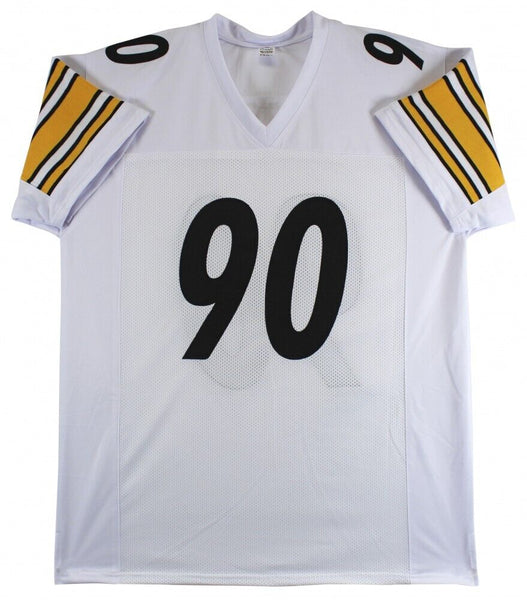 TJ Watt Autographed/Signed Pro Style Framed Color Rush XL Jersey Beckett