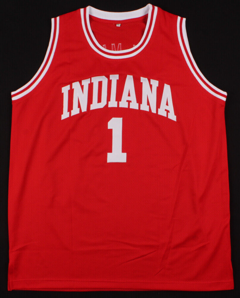 Archie Miller Signed Indiana Hoosiers Red Jersey (JSA COA) Head Coach since 2017