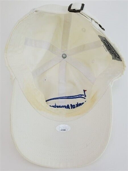 Arnold Palmer (d. 2016) Signed Bank of America Championship Hat (JSA COA)
