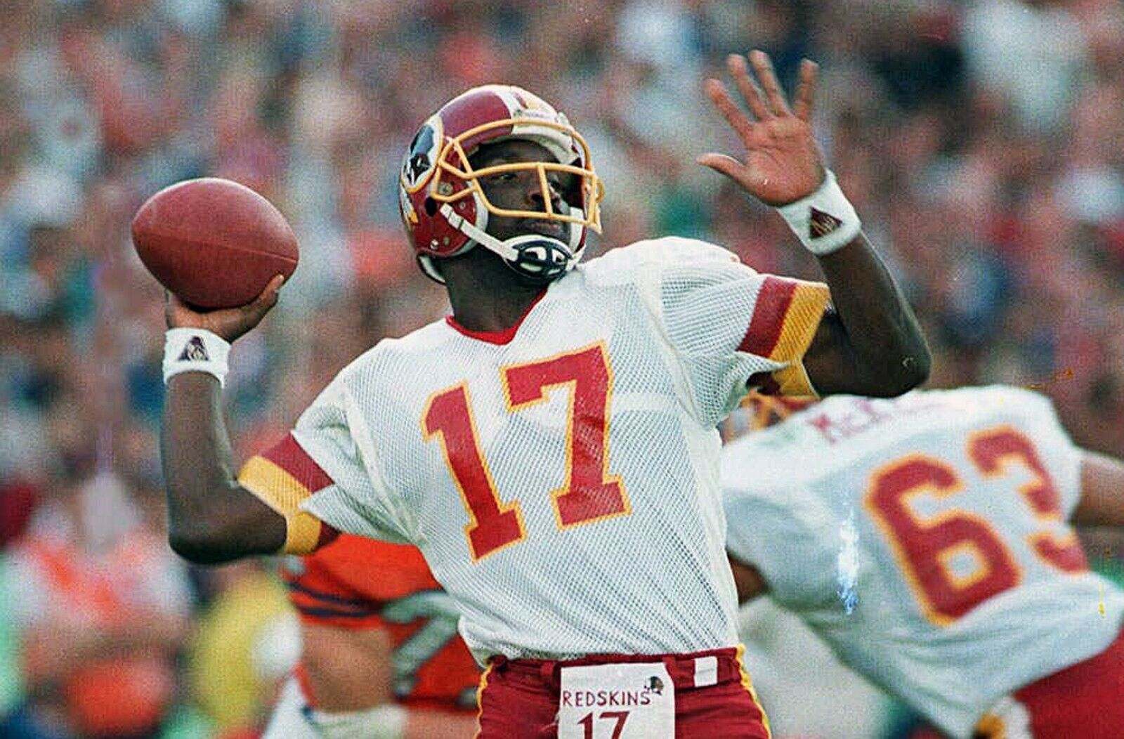 Doug Williams Signed Washington Redskin Jersey Inscribed SB XXII MVP (JSA COA)