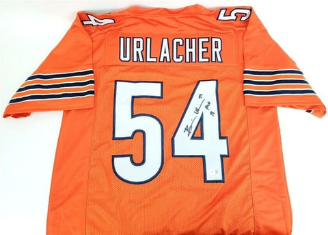 Brian Urlacher Signed Chicago Bears Throwback Jersey HOF 18 (Beckett) Linebacker