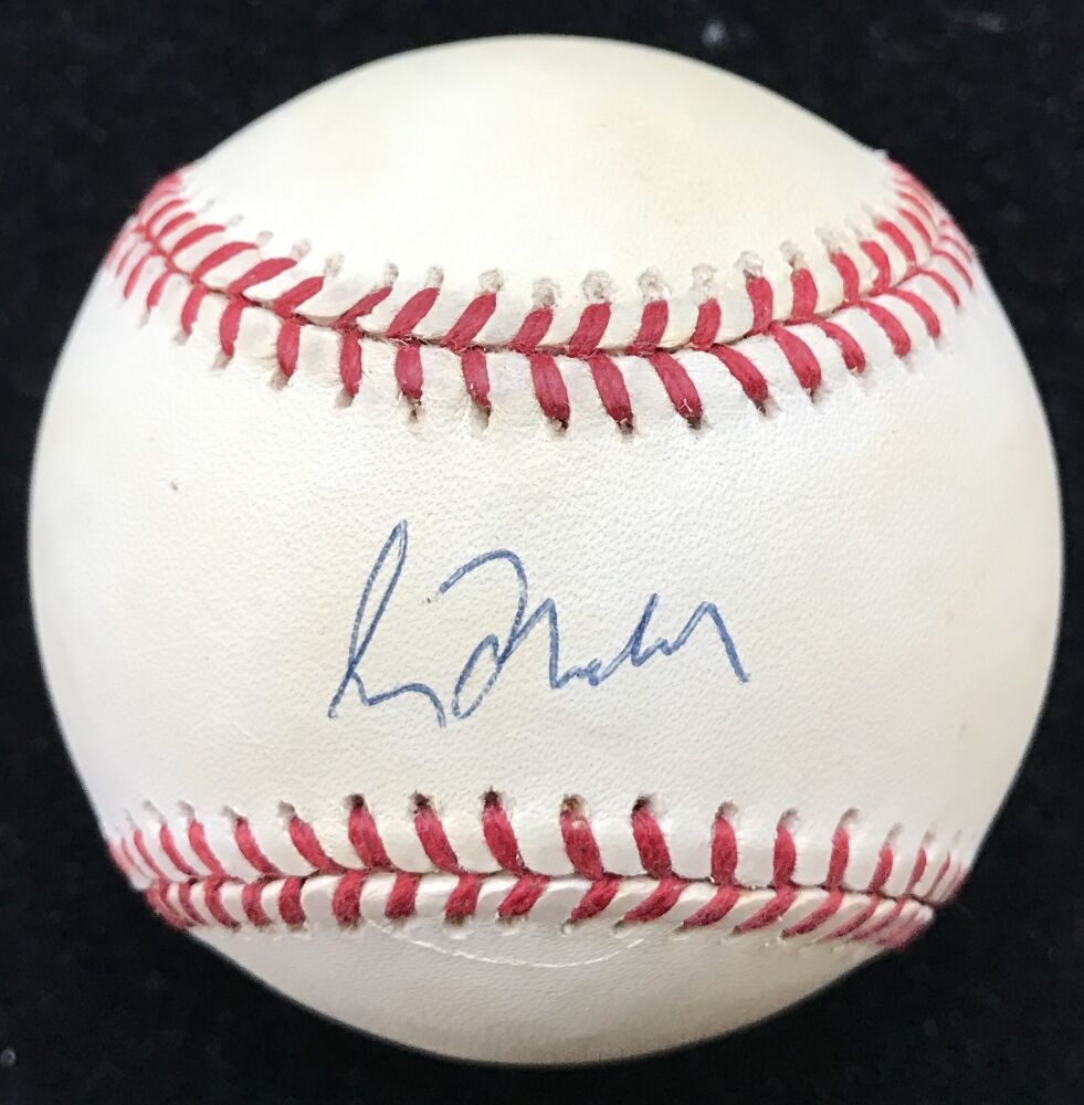 Greg Maddux Signed Atlanta Braves 1995 World Series Baseball (JSA COA)