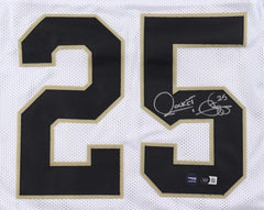Raghib Rocket Ismail Signed Notre Dame Fighting Irish Jersey (Beckett) Receiver