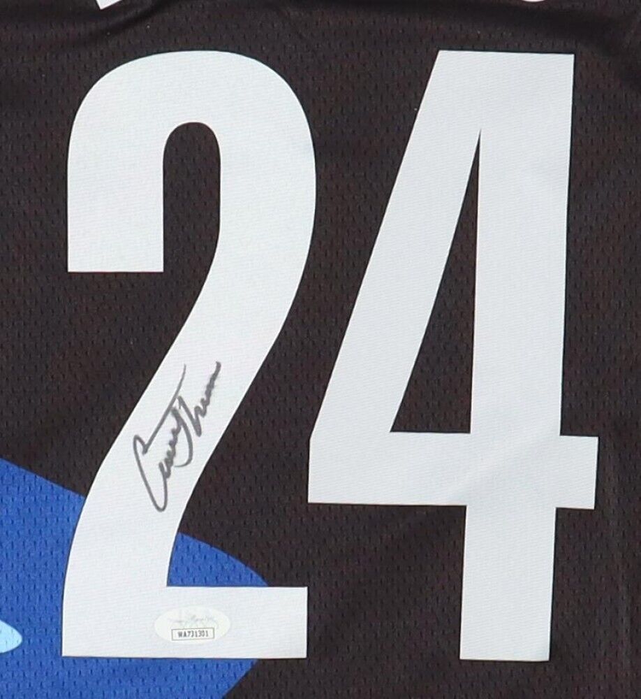 Cam Thomas Signed Brooklyn Nets 2023-24 City Edition Jersey (JSA) Ex-LSU Guard