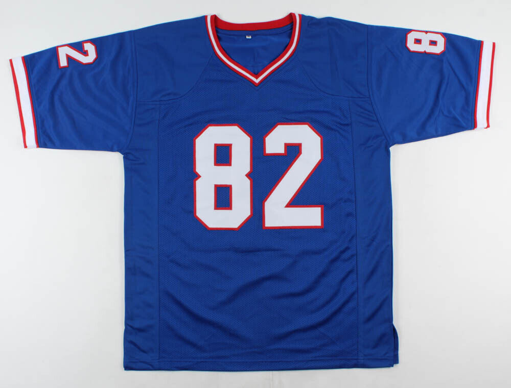 Don Beebe Signed Bills Jersey (Beckett COA) Buffalo Wide Receiver (1989–1994)