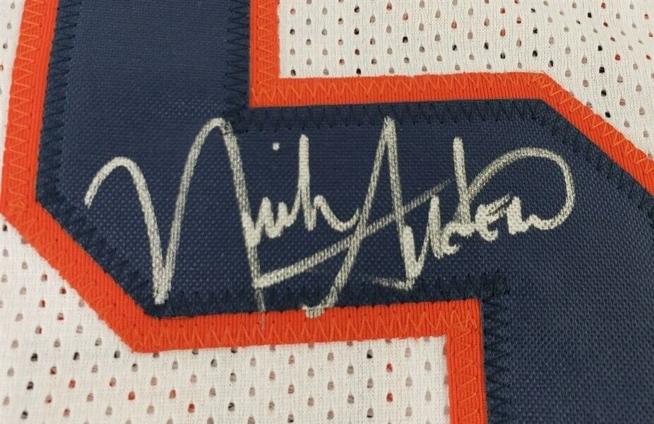 Nick Anderson Signed Illinois Fighting Illini Jersey (JSA COA) Orlando Magic Grd