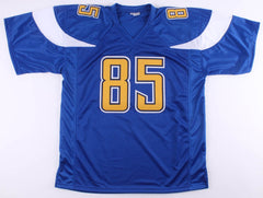 Antonio Gates Signed San Diego Chargers Jersey (Beckett Hologram) 8×Pro Bowl TE