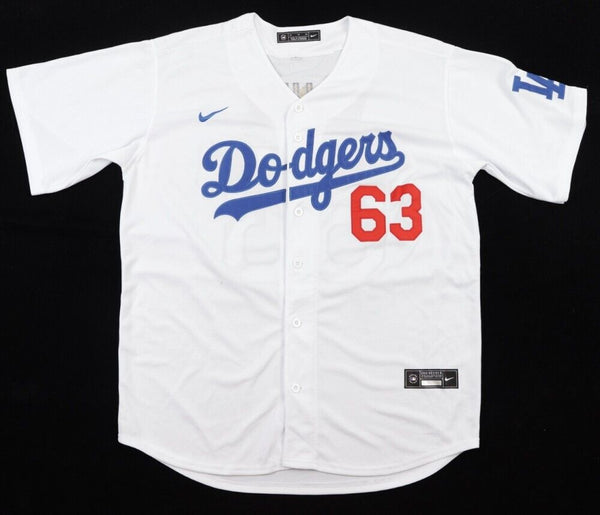 Justin Bruihl Signed Los Angeles Jersey Inscribed Go Dodgers (JSA CO –