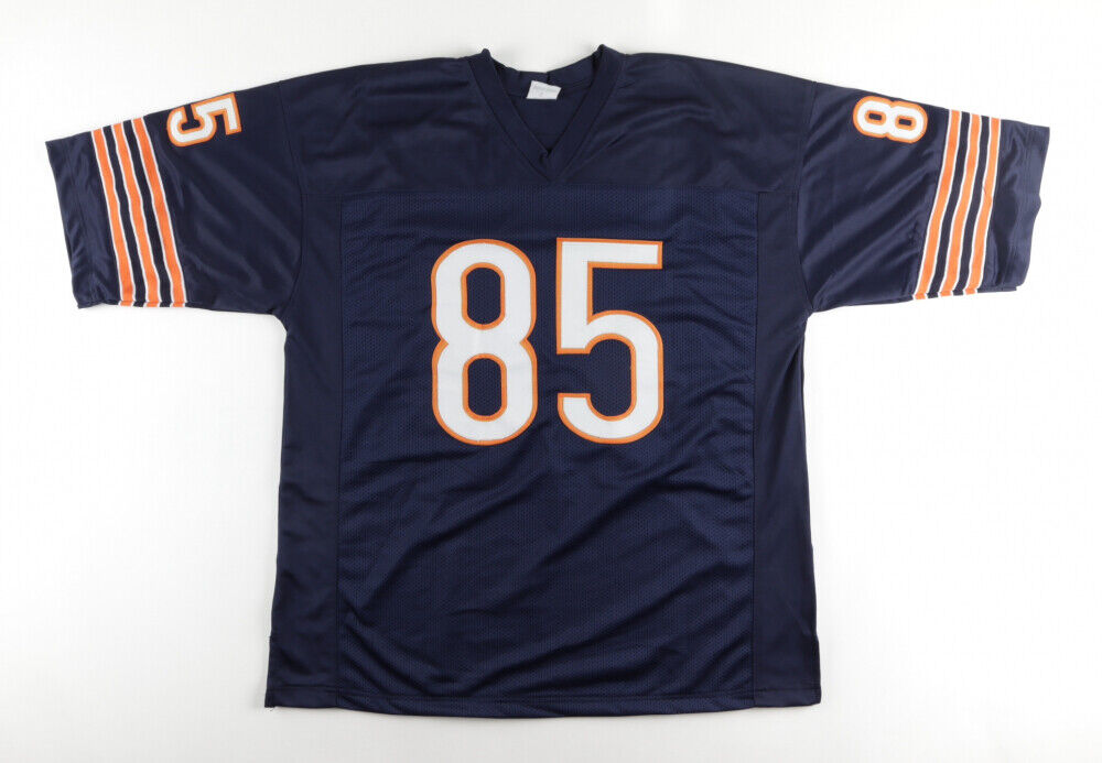 Dennis McKinnon Signed Chicago Bears Jersey (JSA COA) 1985 Super Bowl XX W.R.