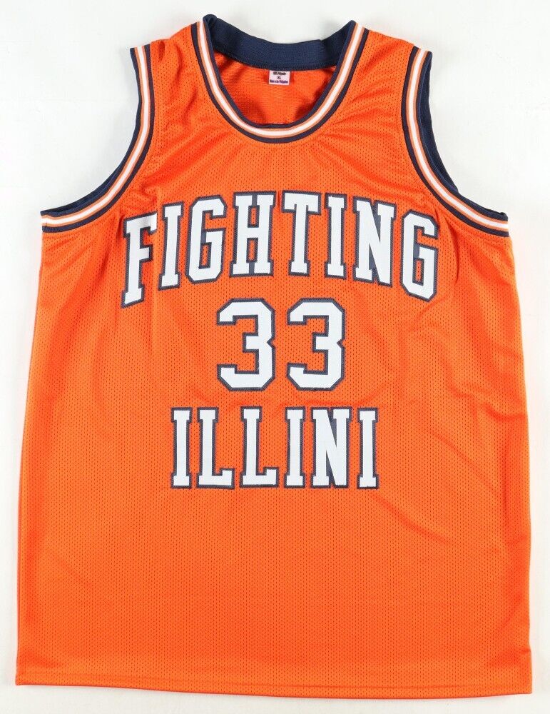 Coleman Hawkins Signed Illinois Fighting Illini Jersey (PSA) 2023 Senior Forward