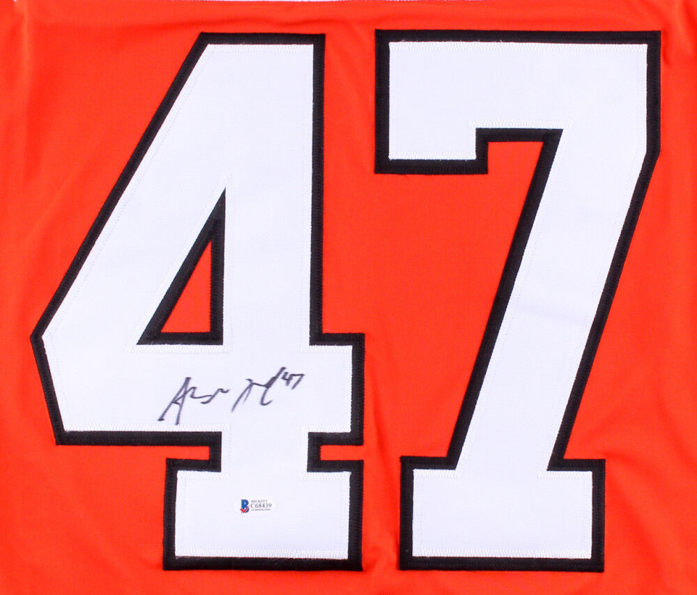 Andrew Macdonald Signed Philadelphia Flyers Jersey (Beckett COA)