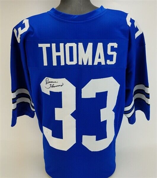 Duane Thomas Signed Dallas Cowboys Throwback Jersey (JSA COA)Super Bowl VI Champ