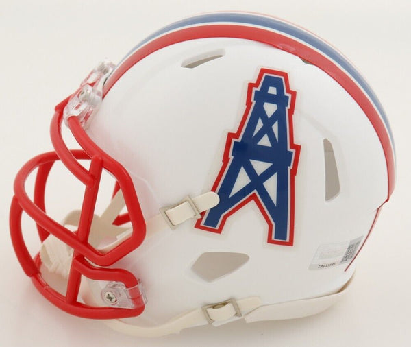 houston oilers football helmet