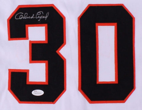 Orlando Cepeda Signed Giants Jersey (JSA COA) 1967 MVP / 11xAll Star / 1958 ROY