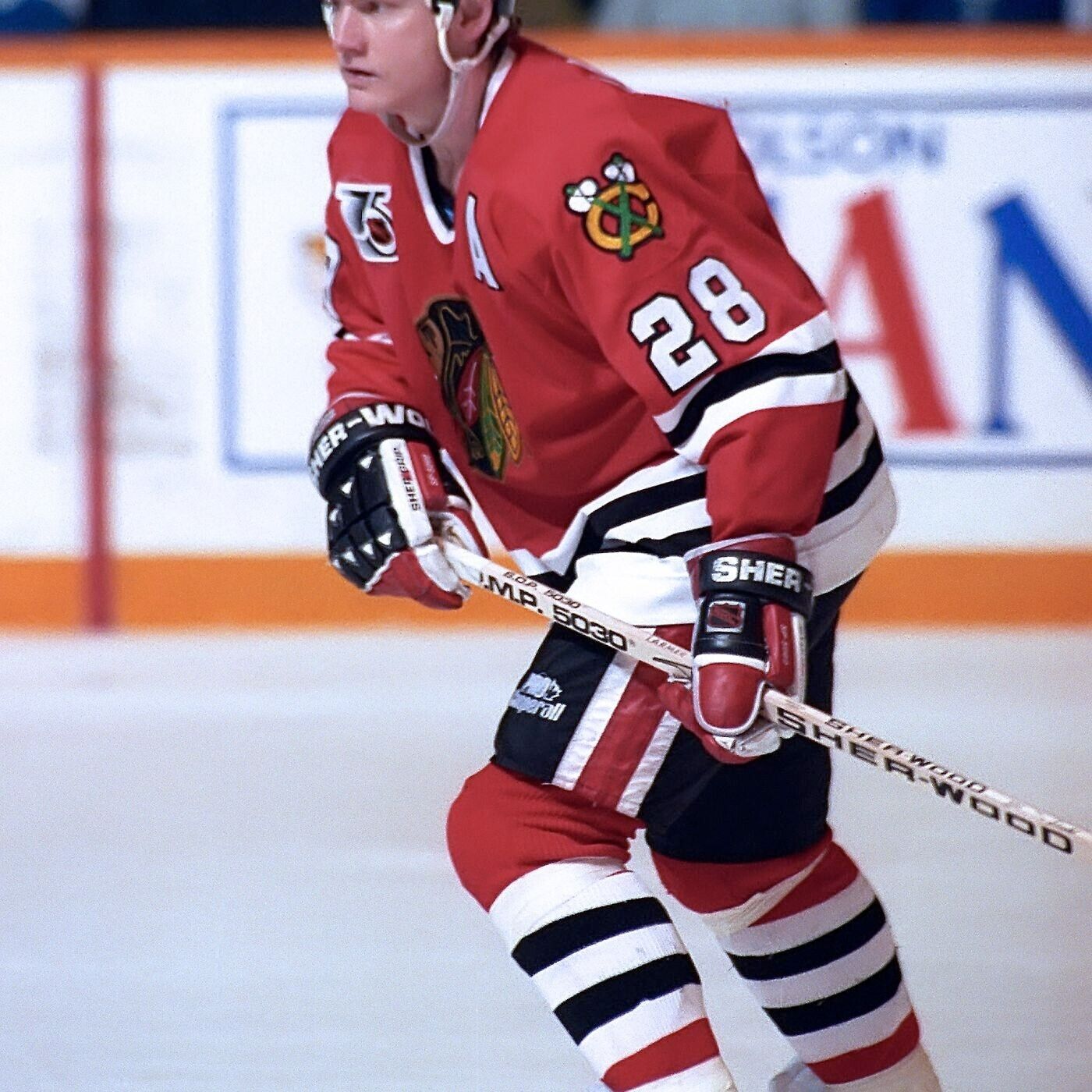 Steve Larmer Signed Chicago Blackhawks Jersey (JSA COA) 3 Different Inscriptions