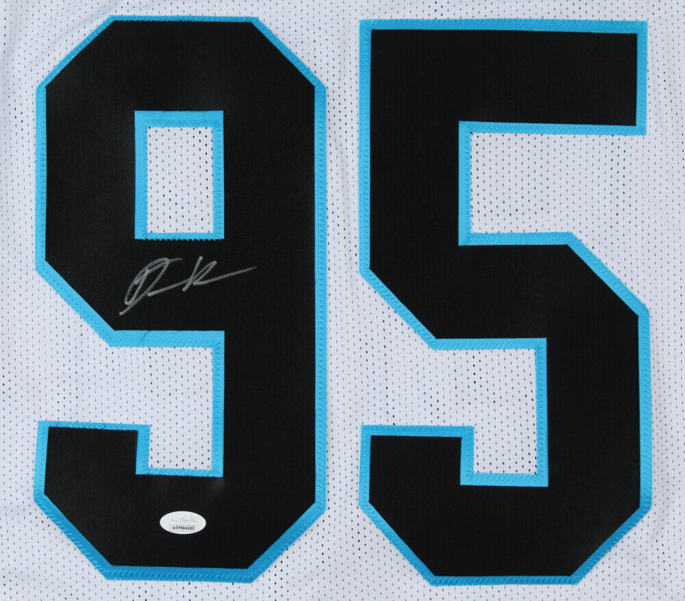 Derrick Brown Signed Panthers Jersey (JSA COA) Carolina's 2020 #1 Pick Draft D.T