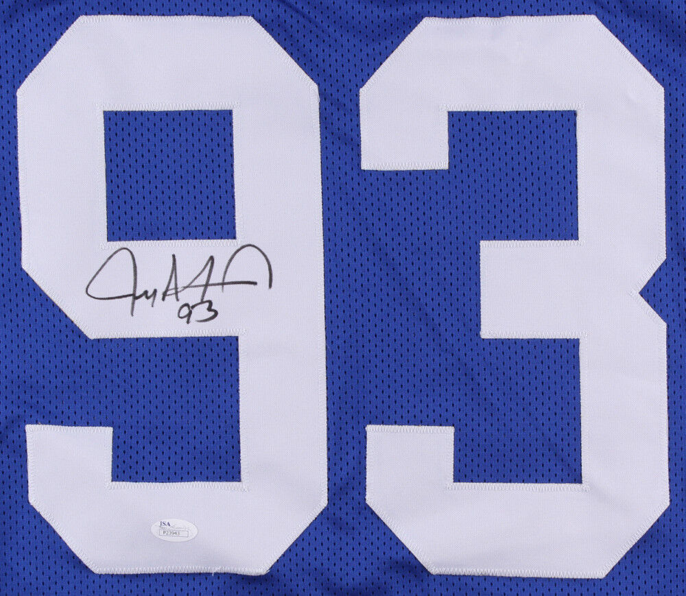 Jay Alford Signed Giants Jersey (JSA COA) Former New York Defensive Tackle