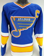 Brett Hull Signed St Louis Blues Jersey (PSA COA) Hall of Fame 2009 / 741 Goals