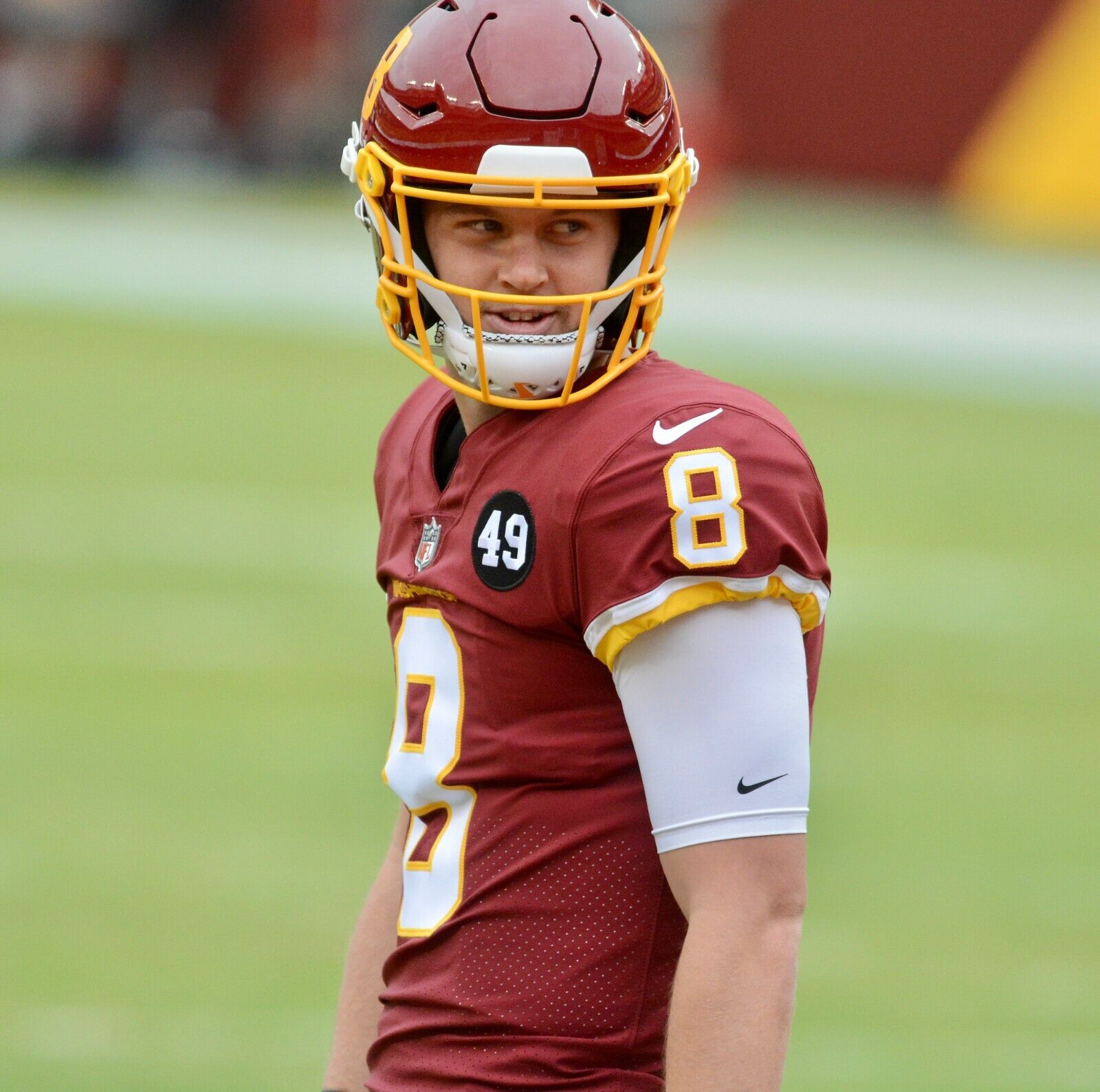 Kyle Allen Signed Washington Redskins Jersey (Beckett COA)Ex Houston Cougar Q.B