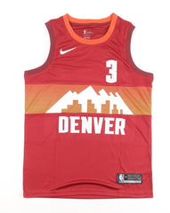 Bones Hyland Signed Denver Nuggets Throwback Nike Style Jersey Beckett VCU Guard