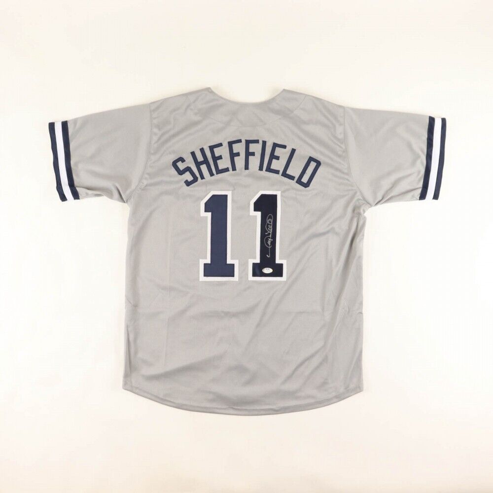 Gary Sheffield Signed New York Yankees Jersey (PSA) 509 HR's / 1997 WS Champion