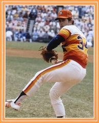 Nolan Ryan Signed Framed Houston Astros Jersey / with 3 Stat Inscriptions (PSA)