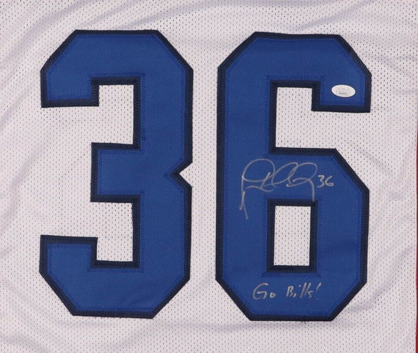 Lawyer Milloy Signed Patriots White Jersey (JSA) 4 Time Pro Bowl Strong  Safety