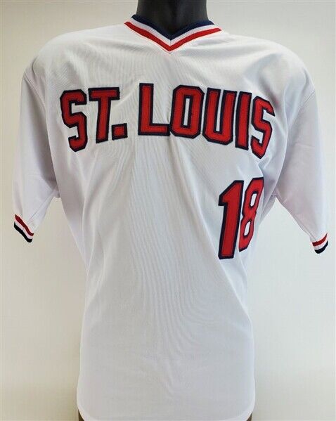 Andy Van Slyke Signed St Louis Cardinals Jersey (JSA COA) 3×All-Star Outfielder