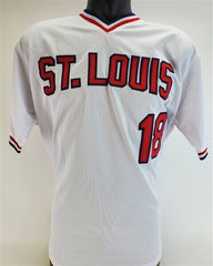 Andy Van Slyke Signed St Louis Cardinals Jersey (JSA COA) 3×All-Star Outfielder
