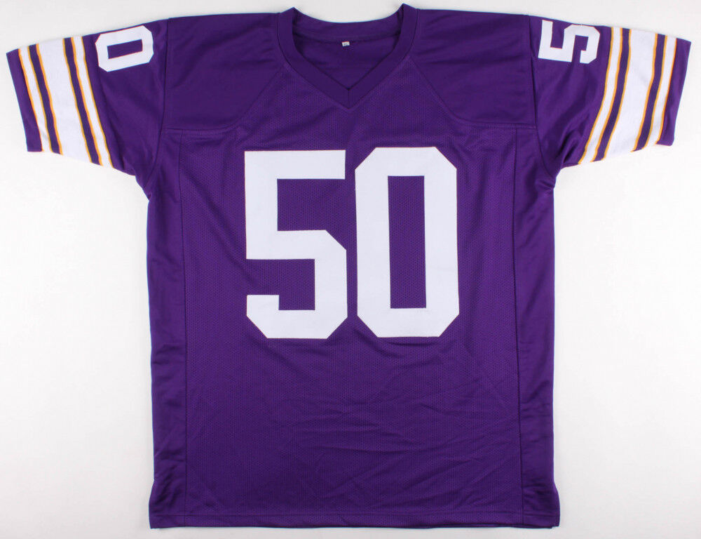 Minnesota Viking 50 Greatest Jersey Signed By (8) All Time Greats / See list JSA