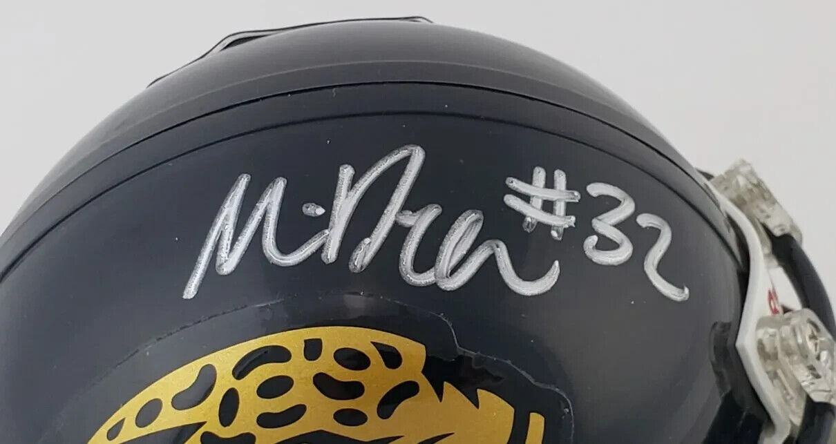 Maurice Jones-Drew Signed Jackosnville Jaguars Mini Helmet (JSA COA) 3xPro Bowl