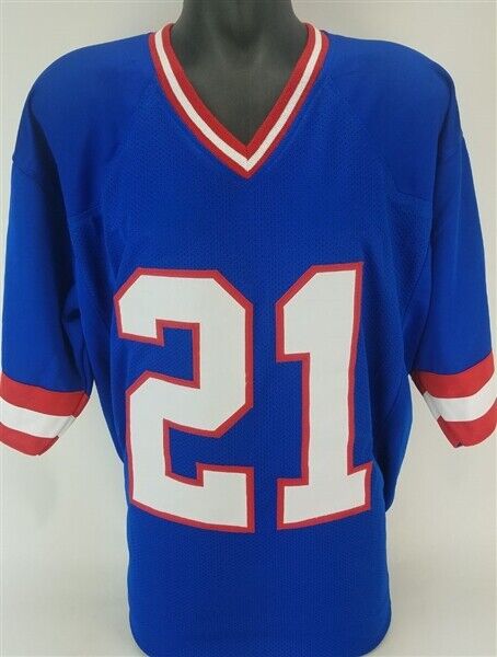 Tiki Barber Signed New York Giants Jersey (JSA COA) 3×Pro Bowl R.B. 2004–2006