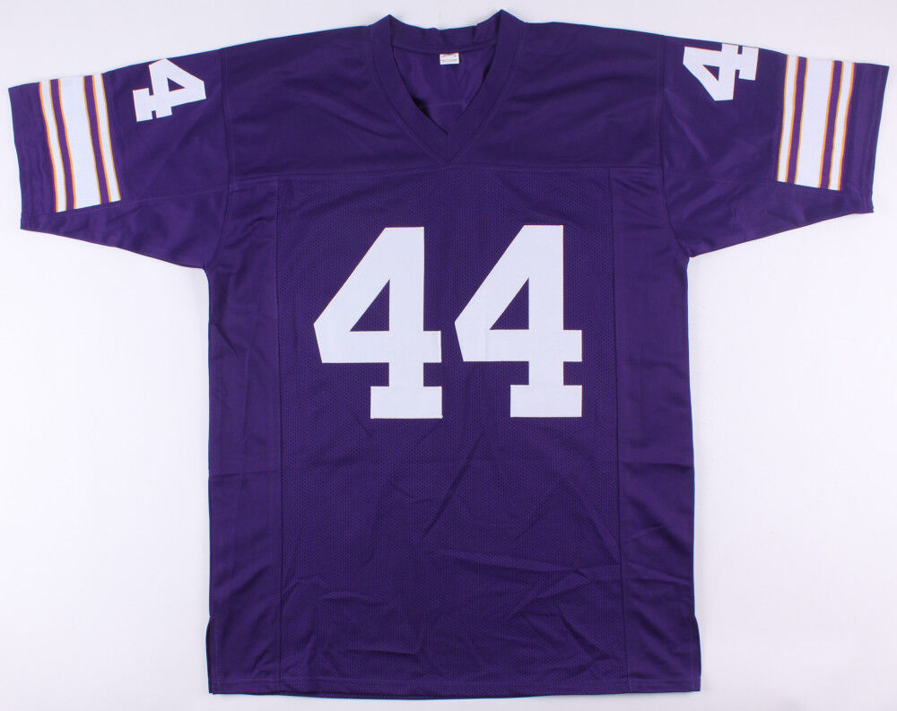 Chuck Foreman Signed Minnesota Vikings Jersey (JSA COA) 5×Pro Bowl (1973–1977)