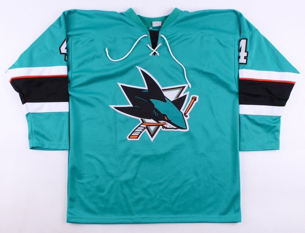 Brenden Dillon Signed Sharks Jersey (Beckett) Playing career 2011–present