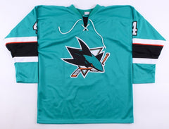 Brenden Dillon Signed Sharks Jersey (Beckett) Playing career 2011–present