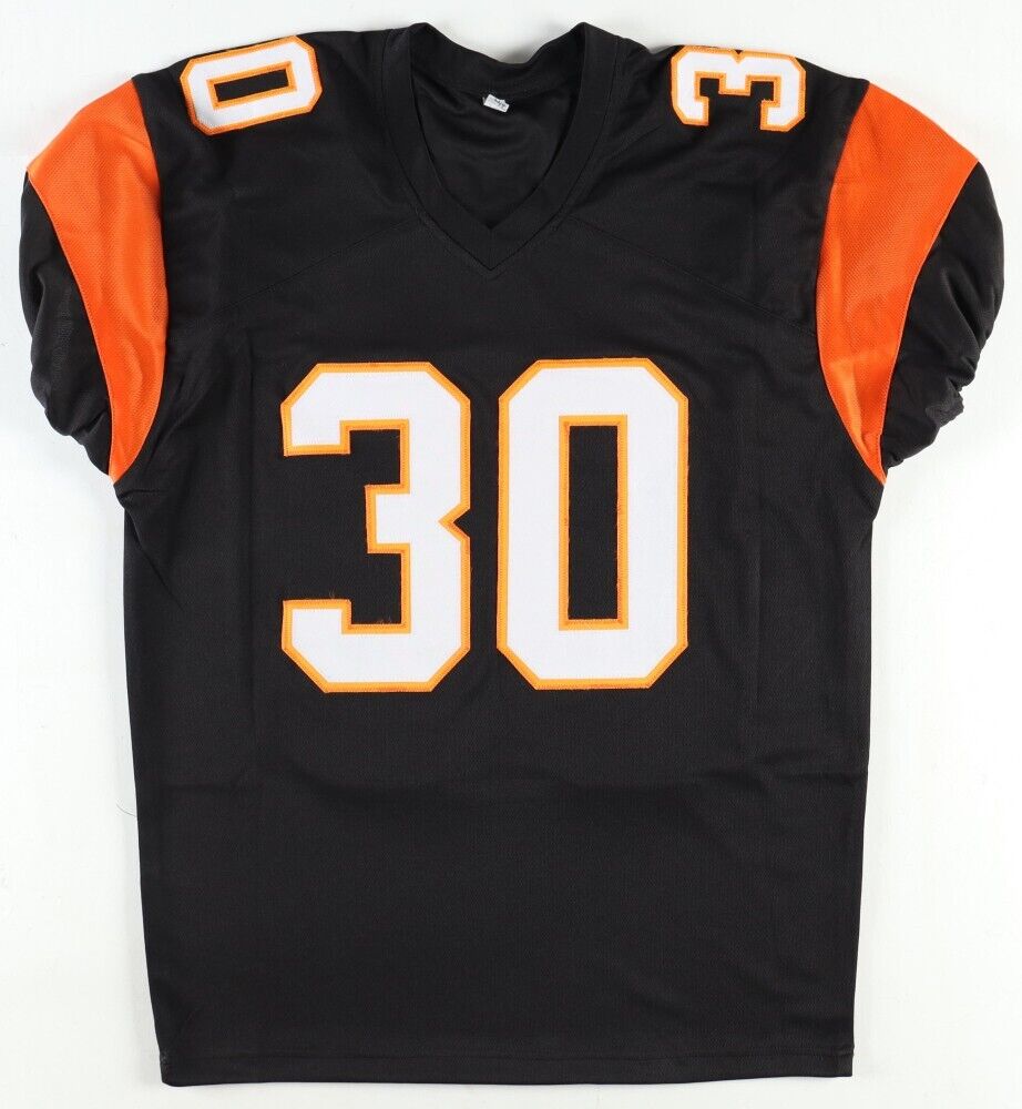 Ickey Woods Signed Cincinnati Bengals Pro Cut Jersey (JSA) Super Bowl XXIII R.B.