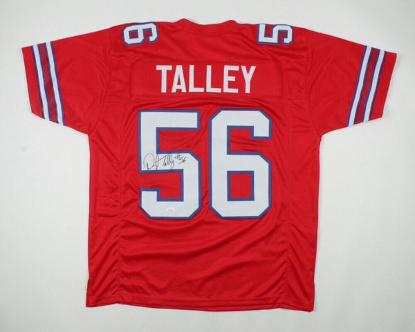 Darryl Talley Buffalo Bills Signed Custom Blue Jersey JSA COA