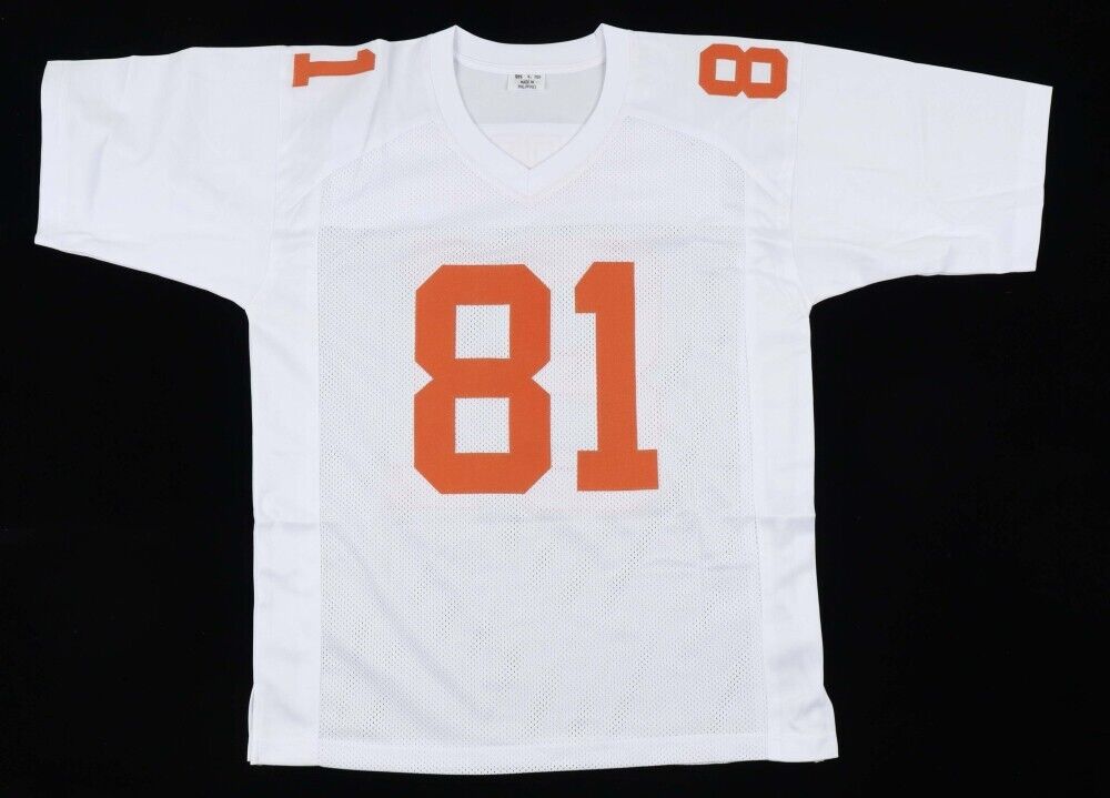 Alvin Harper Signed Tennessee Volunteers Jersey (JSA COA) Falcons R.B.