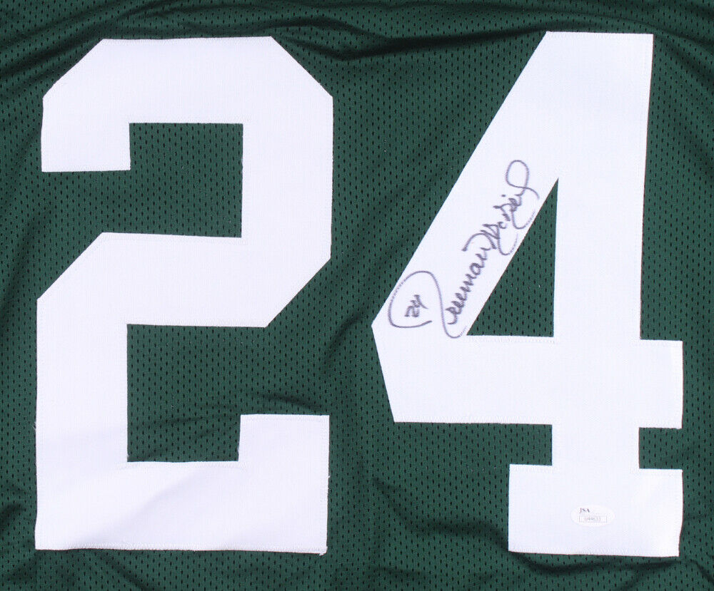 Freeman Mcneil Signed New York Jets Jersey (JSA COA) NY 3xPro Bowl Running Back