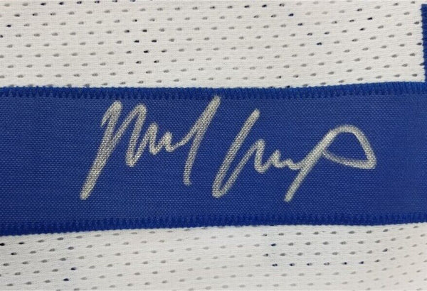 MICHAEL GALLUP SIGNED CUSTOM PRO STYLE DALLAS FLAG JERSEY, TRISTAR HOLO  #8007693