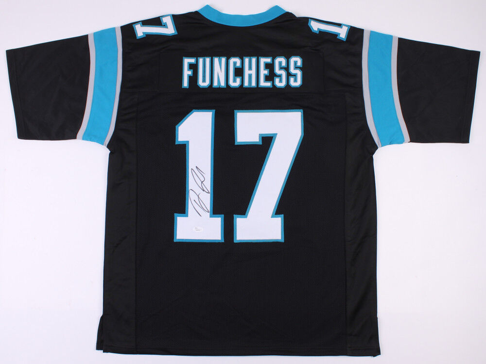 Devin Funchess Signed Panthers Jersey (JSA COA)Carolina Wide Receiver / Michigan
