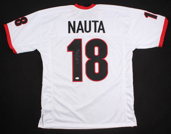 Isaac 2024 Nauta Autographed/Signed Jersey JSA COA Georgia Bulldogs