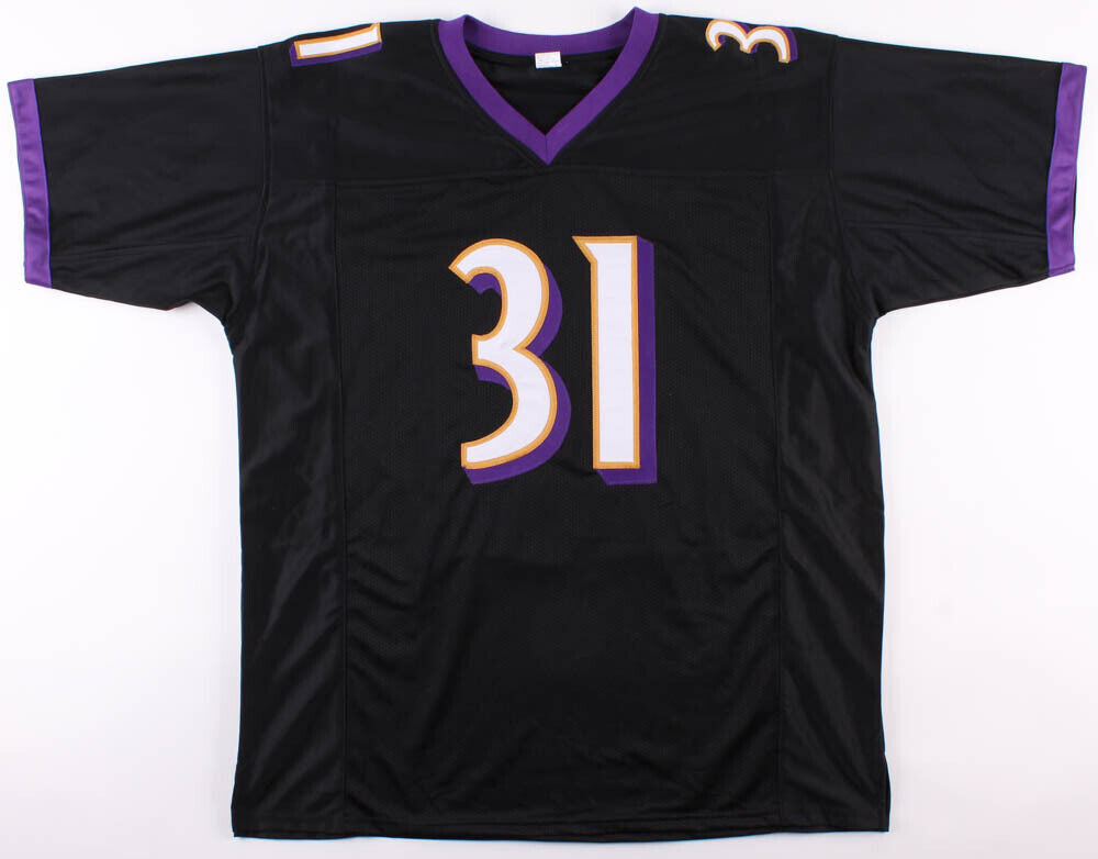 Jamal Lewis Signed Baltimore Ravens Jersey (JSA COA)Super Bowl Champion (XXXV)